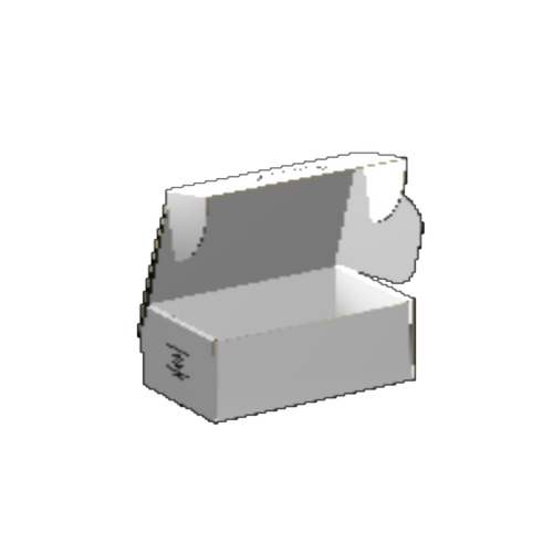 Ear Lock Mailer E-Flute White/White Outside Luxe Print