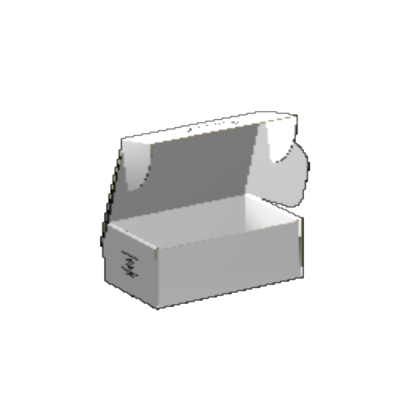 Ear Lock Mailer E-Flute White/White Outside Luxe Print