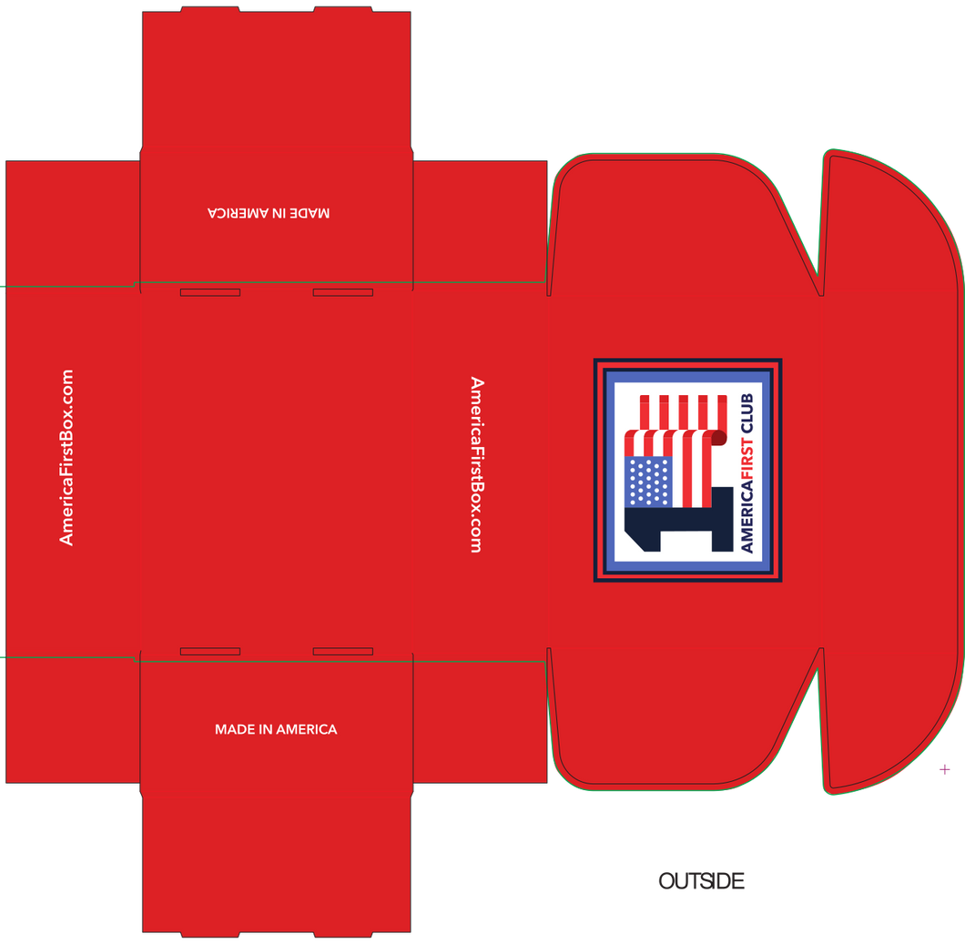 Ear Lock Mailer E-Flute White/White 2-Sided Luxe Print