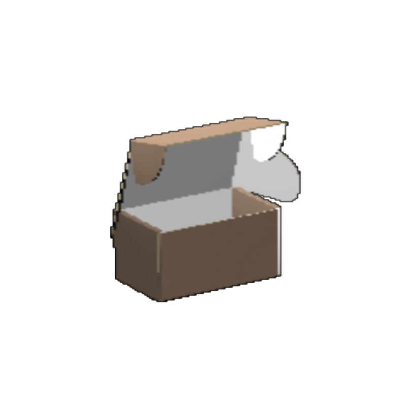 Ear Lock Mailer E-Flute Kraft/Kraft Outside Luxe Print