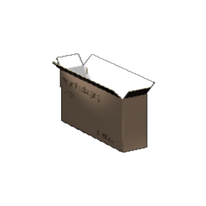 Regular Slotted Carton B-Flute Kraft/Kraft Outside Luxe Print