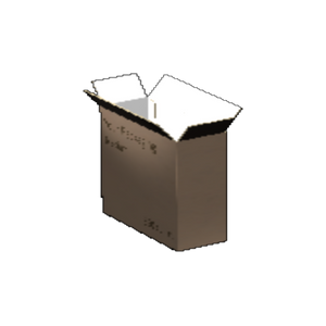 Regular Slotted Carton B-Flute Kraft/Kraft Outside Luxe Print