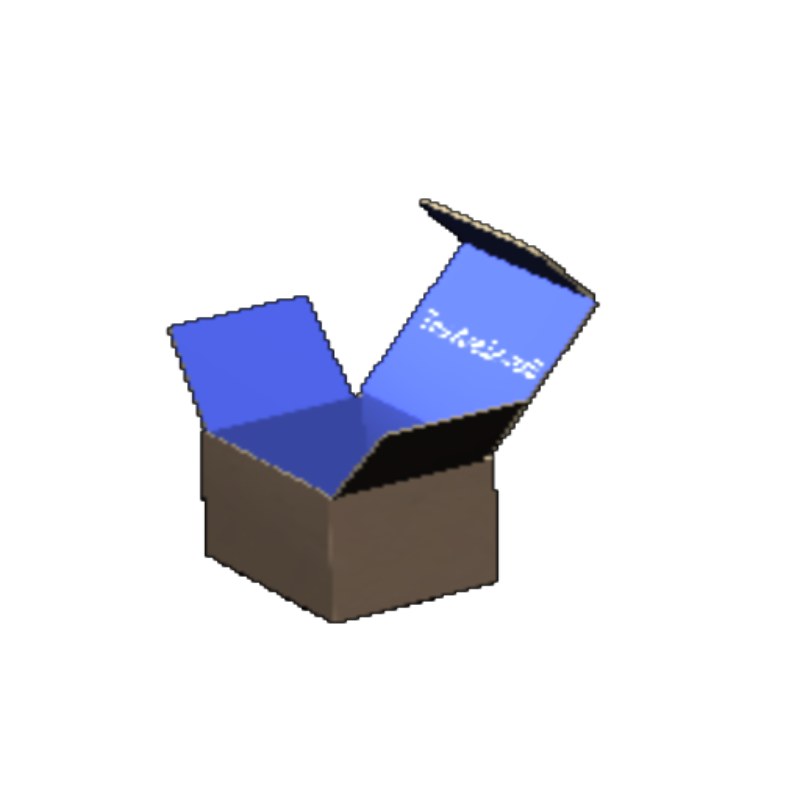 Tuck Top Carton E-Flute Kraft/White 2-Sided Standard Print