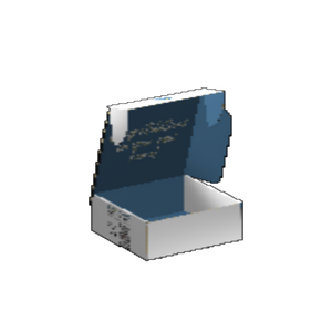 Ear Lock Mailer E-Flute White/White 2-Sided Luxe Print