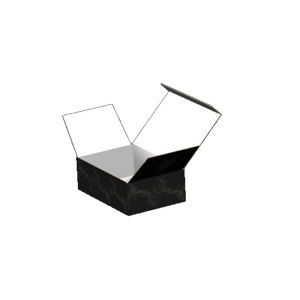 Tuck Top Carton E-Flute White/Kraft Outside Luxe Print