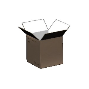 Regular Slotted Carton B-Flute Kraft/Kraft Outside Luxe Print