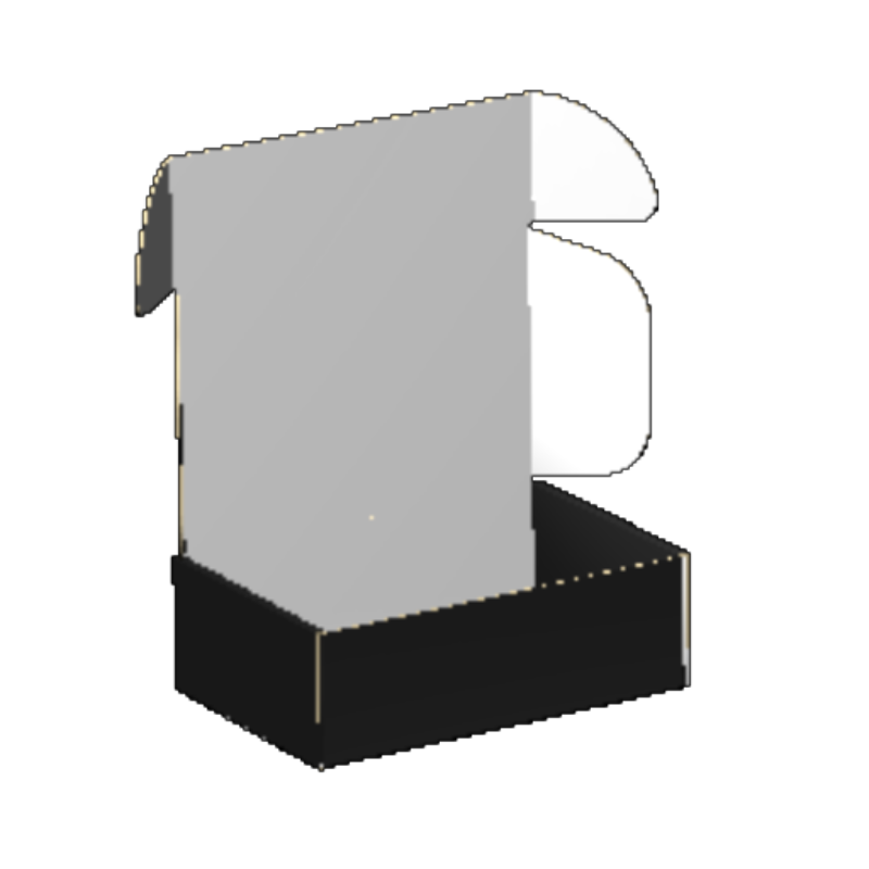 Ear Lock Mailer E-Flute White/White Outside Standard Print