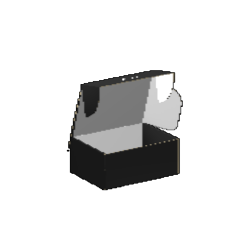 Ear Lock Mailer E-Flute White/White Outside Luxe Print