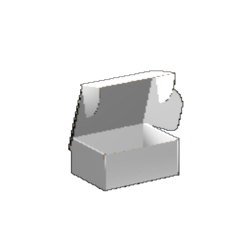 Ear Lock Mailer E-Flute Premium White/White Outside Luxe Print Matte