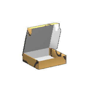 Ear Lock Mailer E-Flute White/White Outside Luxe Print