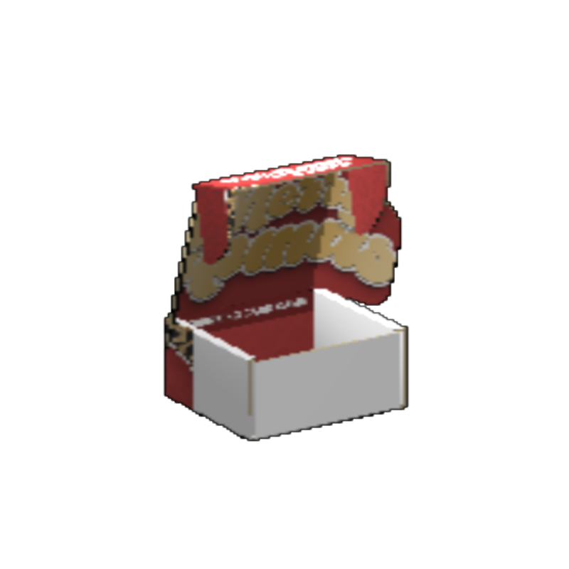 Ear Lock Mailer E-Flute White/White 2-Sided Luxe Print