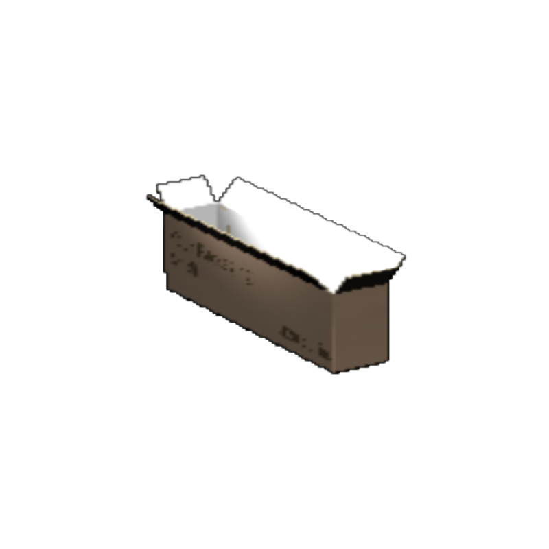 Regular Slotted Carton B-Flute Kraft/Kraft Outside Luxe Print