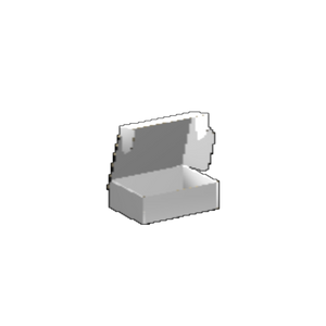 Ear Lock Mailer E-Flute White/White Outside Luxe Print