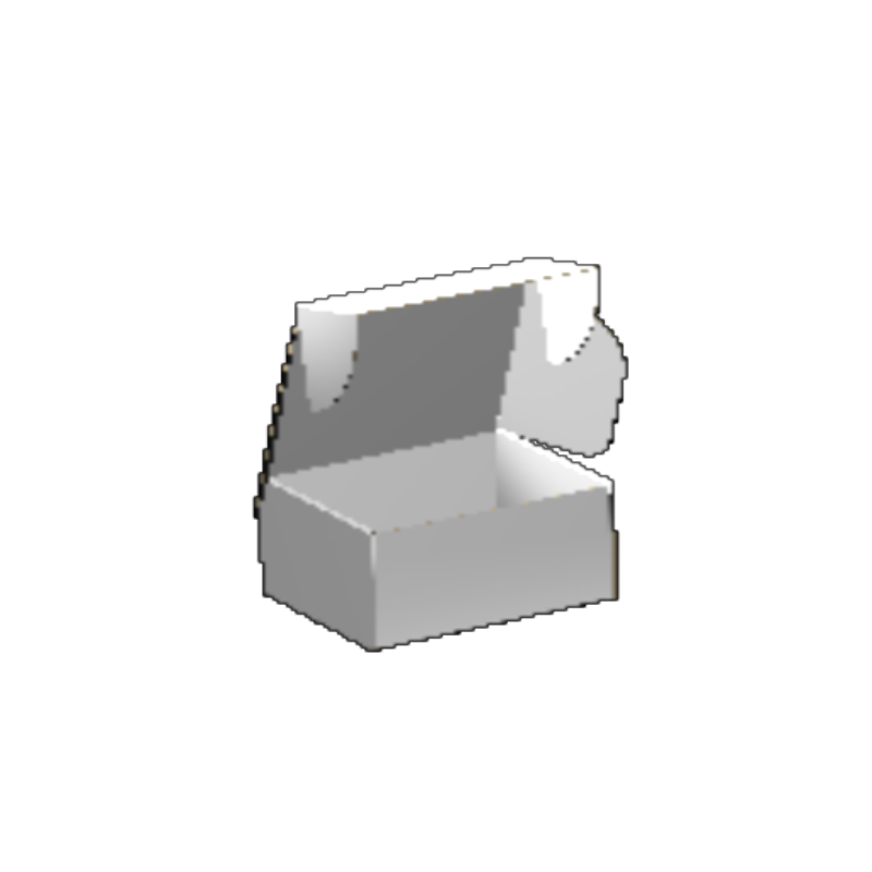 Ear Lock Mailer E-Flute Premium White/White Outside Luxe Print Matte