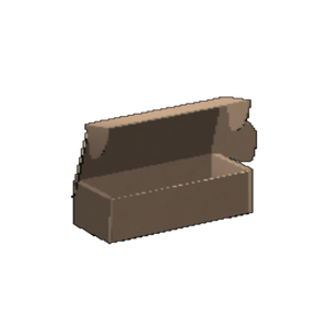 Ear Lock Mailer E-Flute Kraft/Kraft Outside Standard Print