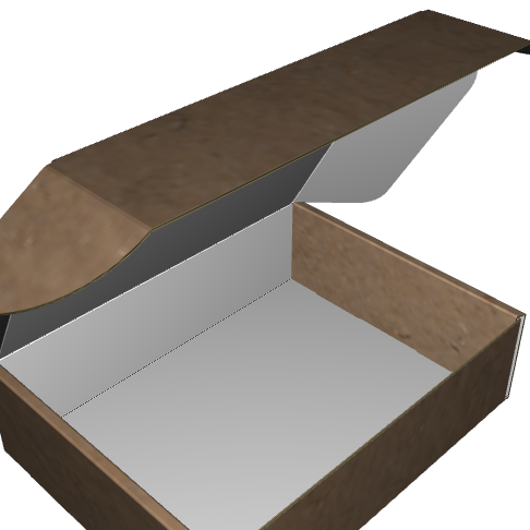 Ear Lock Mailer E-Flute Kraft/Kraft Outside Standard Print