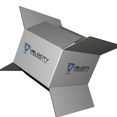 Regular Slotted Carton B-Flute White/White Outside Standard Print