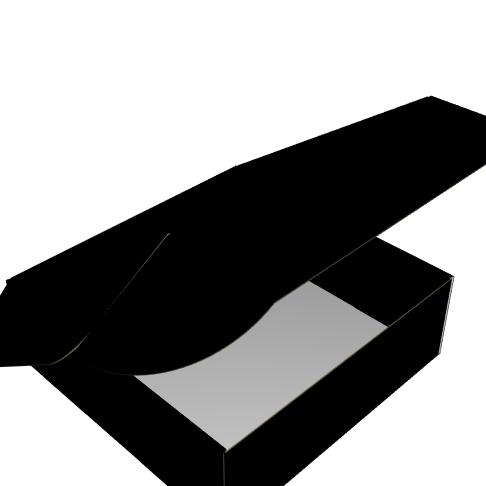 Ear Lock Mailer E-Flute Premium White 2-Sided Standard Print Gloss