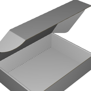 Ear Lock Mailer E-Flute Premium White/Premium White Outside Standard Print Gloss