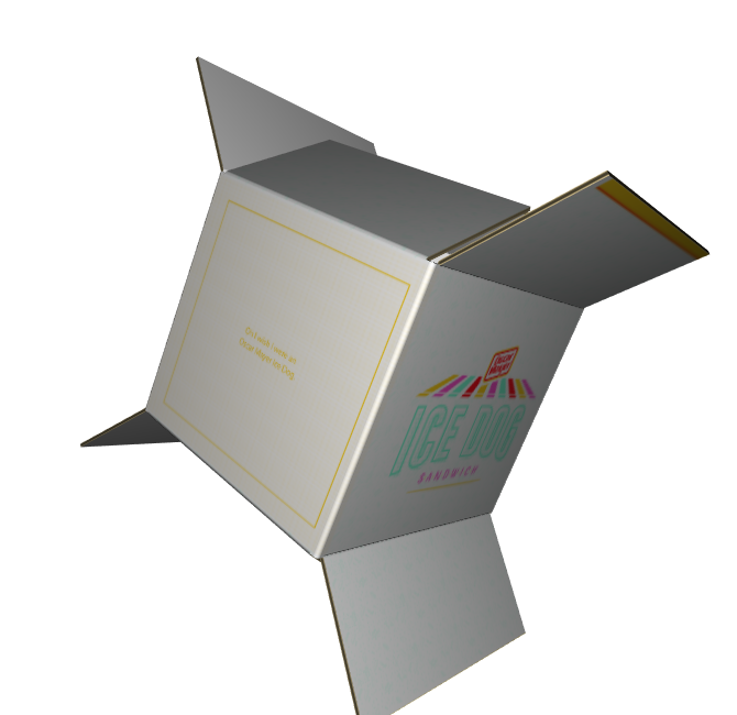 Regular Slotted Carton B-Flute White 2-Sided Standard Print