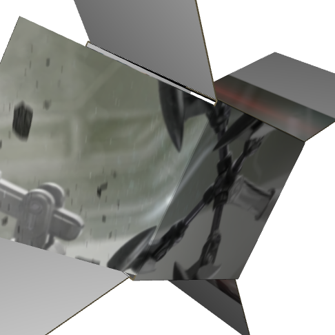 Full Overlapping Container E-Flute White/White Outside Standard Print