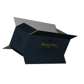 Regular Slotted Carton B-Flute White/White Outside Standard Print
