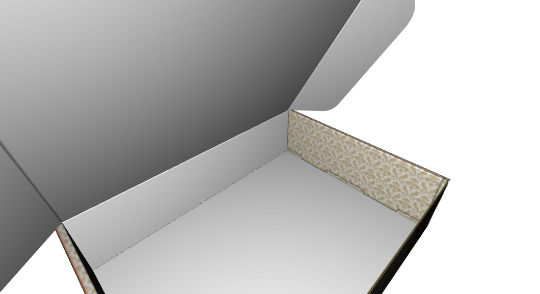 Ear Lock Mailer E-Flute White 2-Sided Standard Print