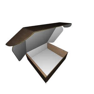 Ear Lock Mailer E-Flute Kraft/Kraft Outside Standard Print
