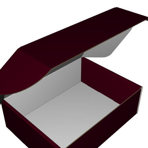 Ear Lock Mailer E-Flute Premium White/Premium White 2-Sided Standard Print Matte