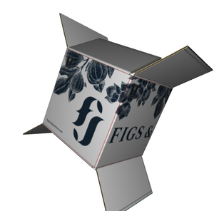 Regular Slotted Carton B-Flute Kraft/Kraft Outside Standard Print