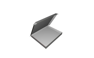 Ear Lock Mailer E-Flute White/White Outside Standard Print