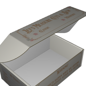 Ear Lock Mailer E-Flute White/White Outside Standard Print