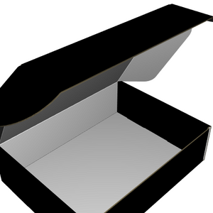 Ear Lock Mailer E-Flute White/White Outside Standard Print