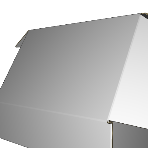 Ear Lock Mailer E-Flute Kraft/Kraft Outside Standard Print