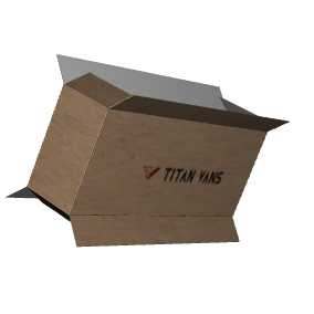 Regular Slotted Carton B-Flute Kraft/Kraft Outside Standard Print