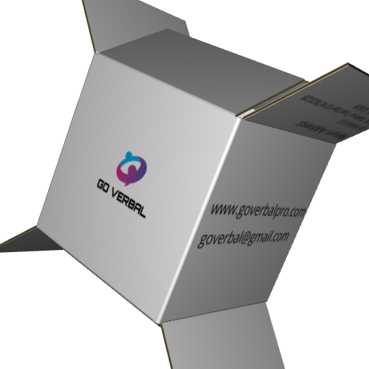 Regular Slotted Carton B-Flute White Outside Standard Print