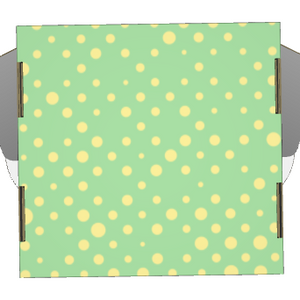 Ear Lock Mailer B-Flute White/White Outside Standard Print