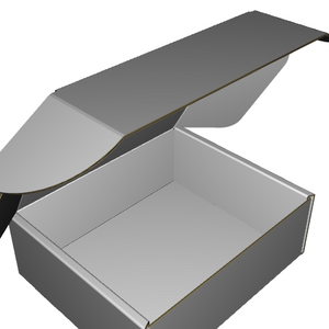 Ear Lock Mailer B-Flute White/White Outside Standard Print