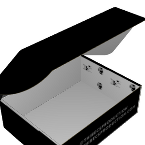 Ear Lock Mailer E-Flute White/White 2-Sided Standard Print