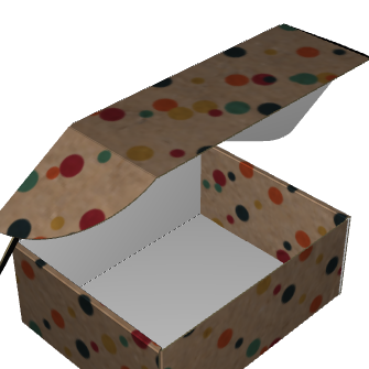 Ear Lock Mailer E-Flute Kraft/Kraft 2-Sided Standard Print
