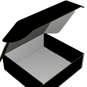 Ear Lock Mailer E-Flute White Outside Standard Print