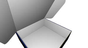 Ear Lock Mailer B-Flute Premium White/Premium White 2-Sided Standard Print Gloss