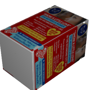 Donations Box B-Flute Premium White/Premium White Outside Standard Print Matte