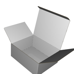 Tuck Top Carton E-Flute Premium White/Premium White 2-Sided Standard Print Gloss
