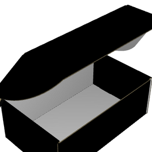 Ear Lock Mailer E-Flute Kraft/Kraft Outside Standard Print